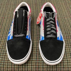 NWT After Dark Old Skool Platform Vans